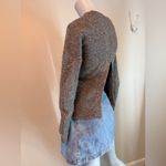 Massimo Dutti  ITALIAN YARN MADE IN TURKEY SWEATER TAN CREAM METALLIC SMALL Photo 3