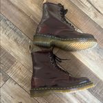 Dr. Martens  Cherry Red Ankle Boots Photo 1