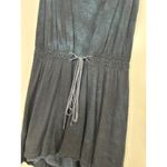 Gypsy 05  Navy Blue Boho Mini Dress‎ Size S – Silk Blend, Festival Style Y2k Photo 4