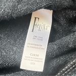 Anthropologie Felina Charcoal Long Sleeve Sweater Lightweight Top Grey Small Photo 5