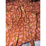Brand New State of Day Women's XL Orange Pink Floral Vines Lounge Pants Sleep Photo 3