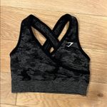 Gymshark Gray and Black Sports Bra Seamless Design small Photo 1