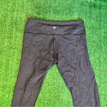 Lululemon Wunder Under Pant Full Length Diamond Dot Black Leggings Athletic Pant Photo 12