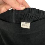 Vintage Women's Faux Suede Classic Pencil Work Skirt Black Size 20W Plus Photo 2