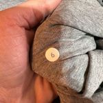 Lululemon Grey Sway Asymmetrical Jacket Moto Gray Full Zip Sweatshirt Size 6 Photo 9