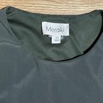 Meraki Olive Green Bodysuit - Size XS Photo 1