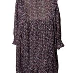 Ba&sh  Deep organza lightweight mini Dress long sleeve sz 0 Photo 2