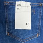 Pilcro  Anthropologie NWT The Icon Flare Jeans Womens Size 25 Medium Wash Photo 10