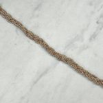 Chico's Beaded Braided Gold Linear Tassel Boho Y Necklace β¨ Photo 7