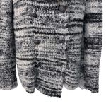 Free People  Womens Zebra Yarn Double Breasted‎ blazer Size S Photo 5