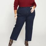 Universal Standard  Donna High Rise Curve Straight Leg Jeans Stonewash Indigo Photo 1
