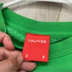 Tower 28 Beauty Serving California Since 2019 Crewneck Sweater Green (Medium) Photo 3