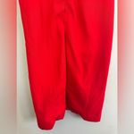 Bill Blass  elegant midi red dress size 6 Photo 7