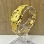 Citizen  Quartz Ladies Wrist Watch 1986 Gold Japanese Movement Rectangular Face Photo 1