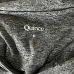 Quince Flowknit Full Zip Hoodie in Heather Gray Size Medium Photo 4
