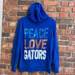 E5 College Classics womens Florida Gators full zip sequins jacket blue L Size L Photo 4
