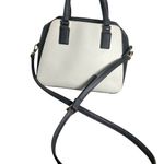 Kate Spade   New York white Black and Red scalloped trim Crossbody Tote  Bag Photo 3