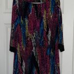 Style & Co Colorful Abstract Print Dress Photo 0