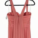 Jenny Yoo Full Length Convertible Chiffon Dress Gown Apricot size 14 NWT JY515 Photo 6