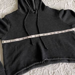 Brandy Melville  Cropped Pullover Hooded Sweatshirt Photo 3