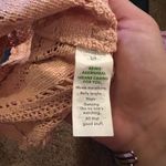 Aerie  Pink Crochet Crop Top small Photo 7