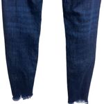 431. Kancan high rise dark wash distressed button fly Jeans Sz 1/24 #718 Blue Photo 3