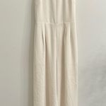 J.Crew  365 Wrap-tie Jumpsuit in Stretch Poplin White Sz 4 Photo 2