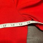 Red Bodysuit Women's MANGDIUP Size‎ S Short Sleeve Cotton Blend Basic Photo 9