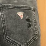 Guess  distressed black jeans shorts Photo 6
