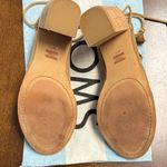 Toms Elba Seville Leather Tan Brown Peep-Toe Heeled Sandals 11 Photo 9