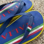 Italia Flip Flop Size 7 Blue Photo 2