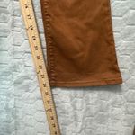 frame denim FRAME Women Le Crop Mini Boot Jeans 26 Brown Caramel Coated Bootcut Cropped Y2K Photo 8
