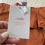 ANDIE  Swim The Barbados Bikini Bottom NWT size XS in Chestnut‎ High Waist Photo 4