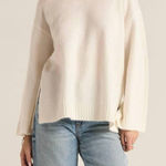 Z Supply Weekender Soft Modern Sweater in Color Sea Salt Size Small Photo 0