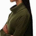 Babaton The Group by  Thermal Cowlneck Sweater Size medium Green Photo 2