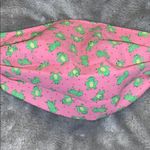 Fabric Face Mask Pink Green Frogs 🐸 Adult Large Photo 1