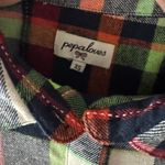 Pepaloves 🎀 Tartan Flannel Mini Dress Pockets XS Red Photo 3