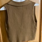 Cropped Brown Top Photo 1