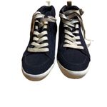 Midnight Navy Shoes Banana Republic Suede High Top Sneakers Midn Photo 2