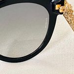 Dolce & Gabbana Rare Round DG4211 Black Filigrana Polarized Sunglasses Photo 6