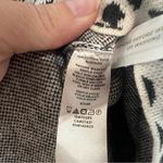 Loft Mockneck Sweater Cheetah Black Cream Leopard Cotton Size XL Cotton Photo 10