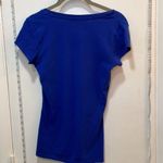 Kenar Blue Round Neck Short Sleeve T-Shirt Size Small Photo 5