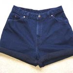 Levi’s High Rise Dark Blue Denim Jean Short Photo 0