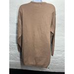 MATTER of DEGREES women’s Light Brown size medium knitted long sleeve shirt Photo 5