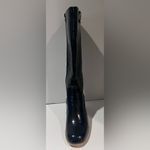 Leila Stone Vegan Black Patent Leather Cynira Knee Photo 7