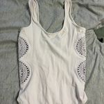 Topshop White Bodysuit Photo 1