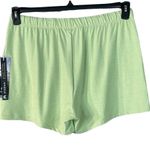 Kyodan Large Moss Jersey Shorts Ultra Soft Drawstring Waist Pockets Light Green Photo 2