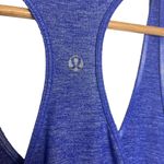 Lululemon  Women's S Tank Top Blue Purple Heather Racerback Sleeveless Active Photo 2