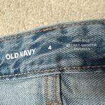 Old Navy Blue Midi Pencil Skirt with Slit Photo 2