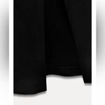 ZARA NWT ZW collection black cutout midi dress with gold brooch Photo 8